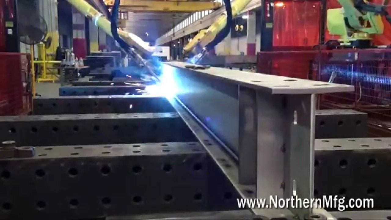 Play video: custom fabricated stainless steel I-beam