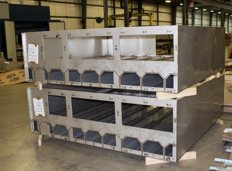 Example of a stainless steel Precision sheet metal fabrication
